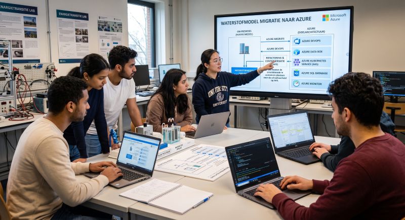 Waterstofsimulator EnHyCo migreren naar Azure