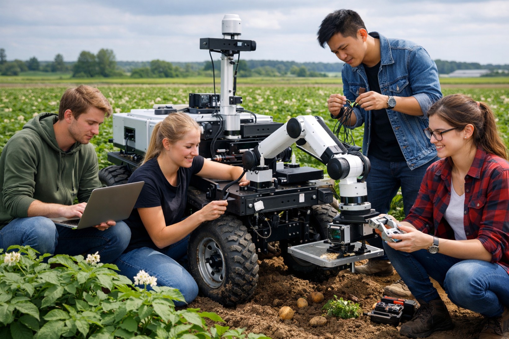 Robotarm voor Pieperkieker