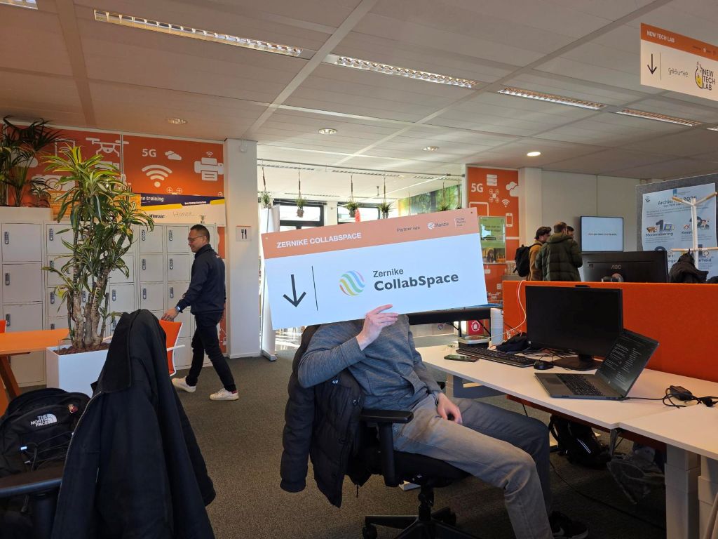 Eigen bord bij de Digital Society Hub!