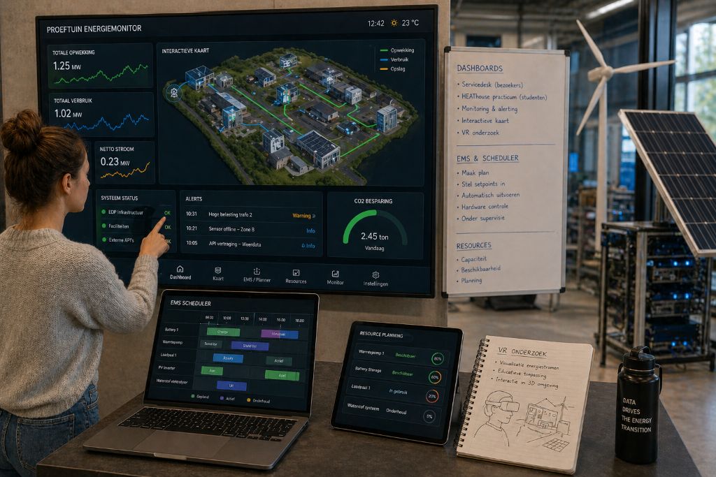 Frontend, visualisatie & EMS Entrance Data Platform