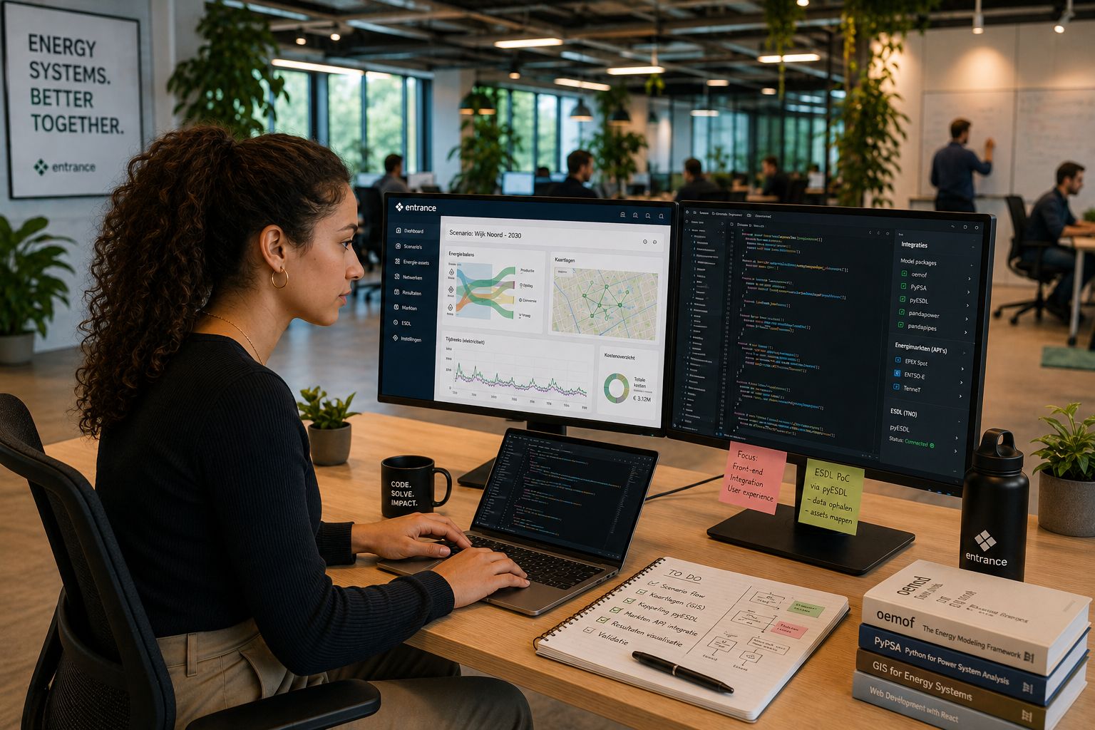 Frontend webapp voor energiesysteemmodellering